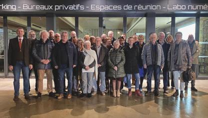 Si certains étaient absents, les élus communautaires ont posé pour une photo souvenir du mandat avant d’ouvrir la séance.