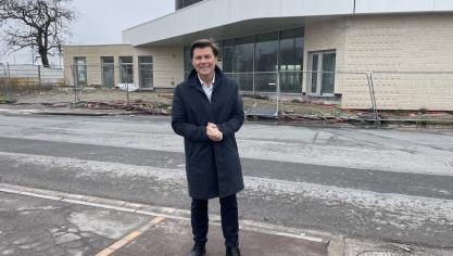 Dans le cadre de notre série « en ville avec », nous sommes allés à Coudekerque-Branche avec le candidat et maire sortant David Bailleul.