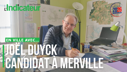 Joël Duyck est le maire actuel de Merville