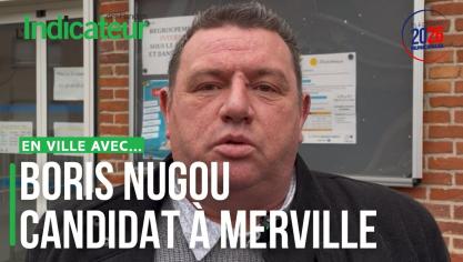 Boris Nugou est candidat aux municipales 2026 à Merville.