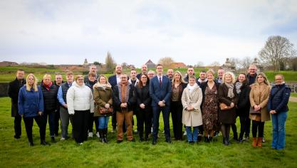 Le collectif Rassemblement Pour Gravelines avec à la tête de la liste Jean-Baptiste Gardes (RN-UDR).