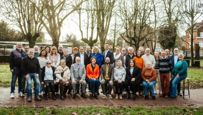 La photo de groupe de la liste « Rassembler pour Bailleul ».