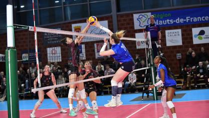 Les Calaisiennes s’inclinent à domicile face à Sens.