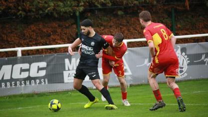 Reda Rebai a marqué un triplé face à Outreau.