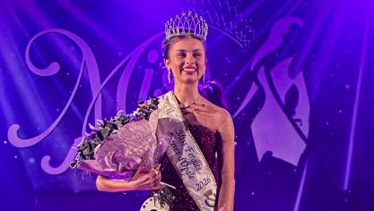 Lily Lanoy, 18 ans et étudiante en droit, est élue cinquième miss Ferques.