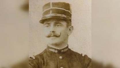 Léopold Guilbert vers 1890. Pendant la Grande Guerre, il avait une soixantaine d’années. Vu le grade de commandant, il était considéré comme un officier âgé.