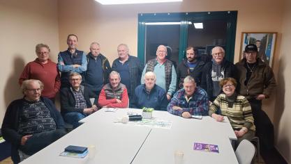 Les pêcheurs se sont retrouvés pour préparer l’ouverture.