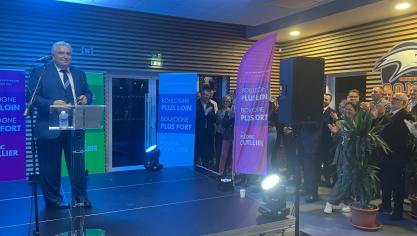 Le maire sortant a présenté sa liste et les grandes lignes de son programme au palais Damrémont.