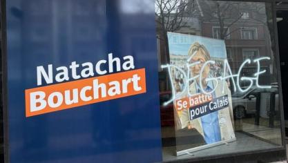 Le local de la maire (DVD) sortante et du candidat RN a été tagué au cours de la nuit du 3 au 4 mars.