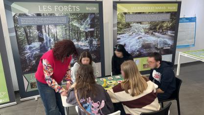 Des jeux ludiques étaient également proposés à la médiathèque d’Oye-Plage, mercredi 4 mars, avec Eden 62.