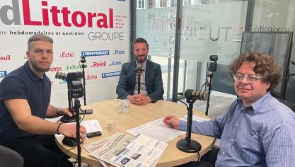 Romain Debaisieux dans nos locaux, le 11 mars dernier.