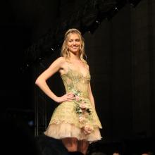 Une des robes de la créatrice Sylvie Facon.