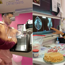 Deux journées « Octobre rose » ont été organisées au sein de l’hôpital d’Arras pour sensibiliser le public.