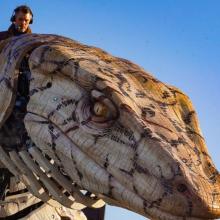 Le Varan de Voyage arrive au Fort Nieulay, à Calais, ces 7 et 8 mars.