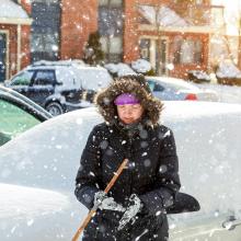 Le givre, la neige… La galère, le matin, pour prendre la voiture !