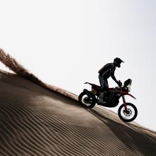 Adrien Van Beveren, here on the 7th stage, which he finished in 3rd place.