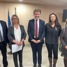 Victoria Noël et Nathalie Desmette, deux Audresselloises ont été décorées pour leur courage et leur dévouement.