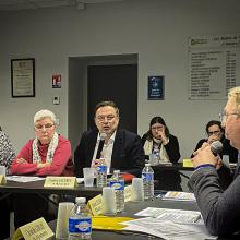 De vifs échanges entre Patrick Tillier et son adjoint Frédéric Gautrin.