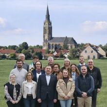 La liste menée par Eric Smal, maire à sa succession à Wallon-Cappel, « Wallon-Cappel au coeur, agir ensemble pour demain ».