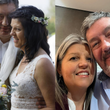 Dans notre dossier Mariage, l’instant où tout a commencé pour Christelle et José.