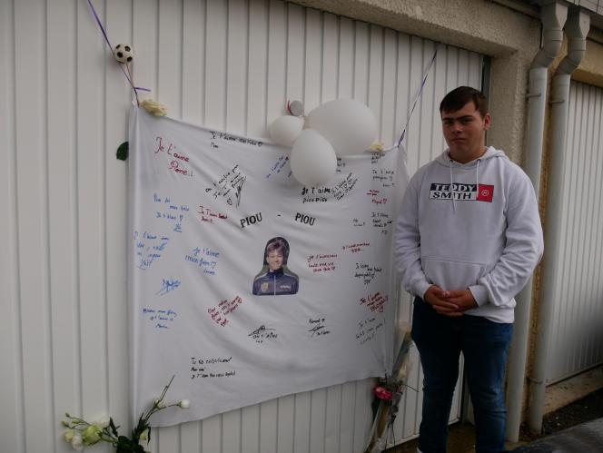Tanguy Hennebique, ami d’enfance de Théo, a participé à l’organisation du rassemblement de dimanche.