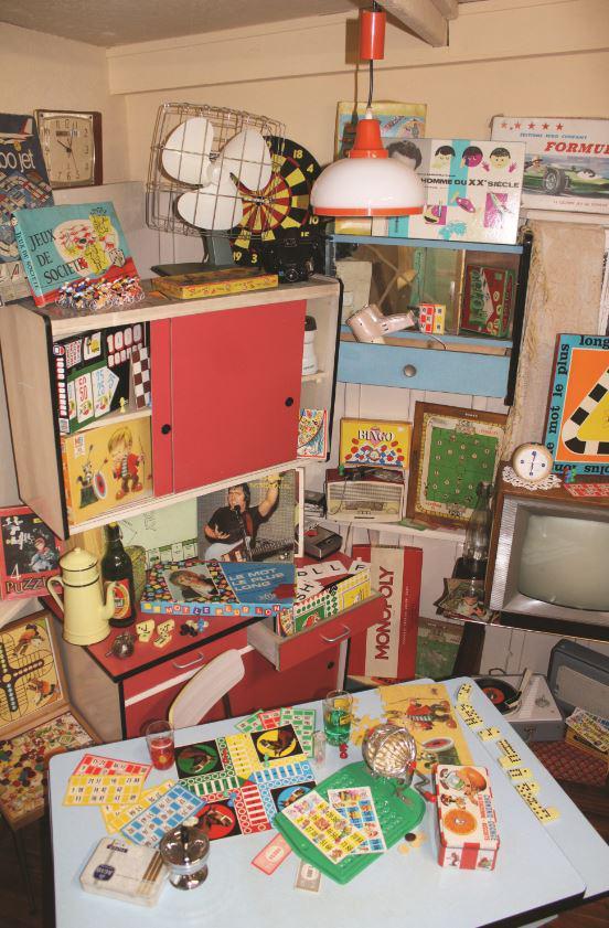 Un émouvant patrimoine riche de milliers de jeux et jouets préservé de la période 1930-1970.