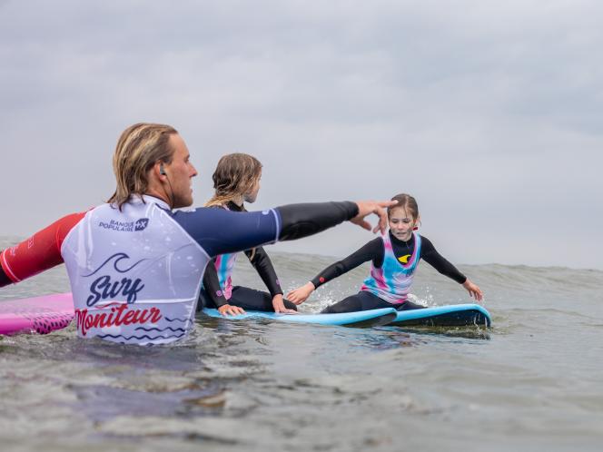 Pierre-Louis Couvelard a créé la Wimereux Surf School en 2021.